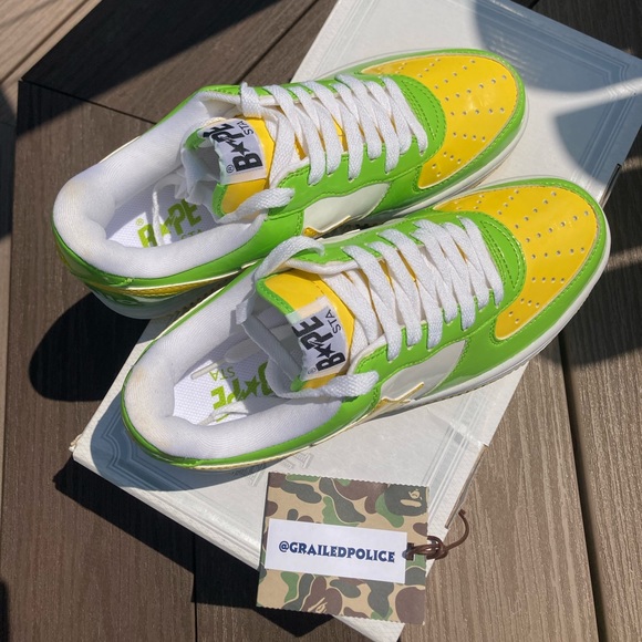 Bapesta x Baby Milo “Cyborg” 2008 size 7.5 brand new RARE - Picture 3 of 6